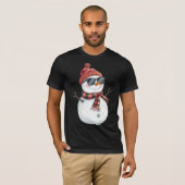 T-shirt bonhomme de Noël (Devant entier)