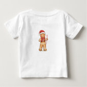 T-Shirt Bonhomme en pain d'épices Père Noël de Noë (Dos)