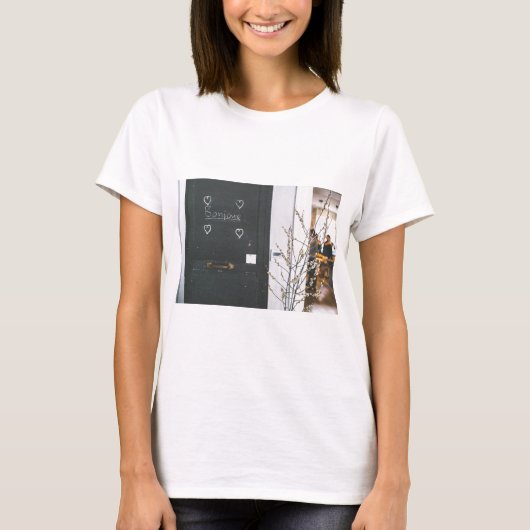 T-shirt bonjour (Devant)