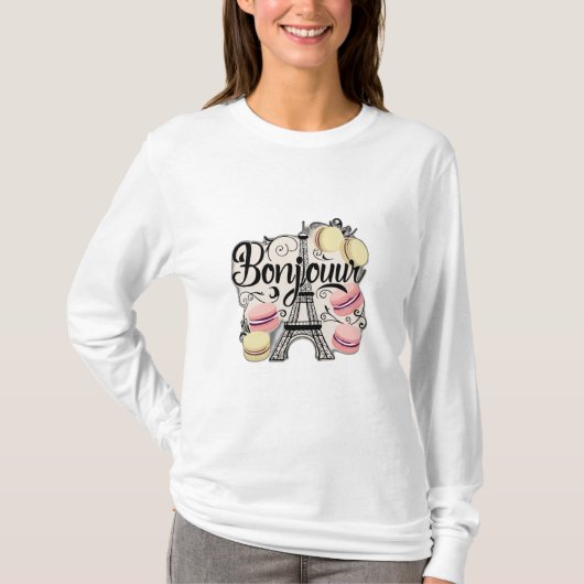 T-shirt Bonjour (Devant)