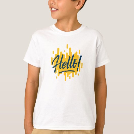 T-shirt Bonjour (Devant)