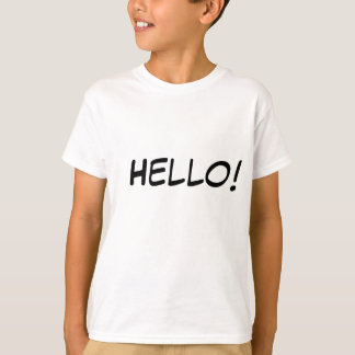 T-shirt Bonjour !