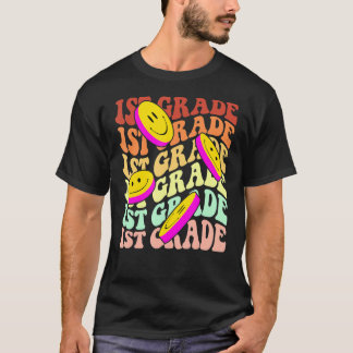 T-shirt Bonjour 1er Enseignant de première année Retour à
