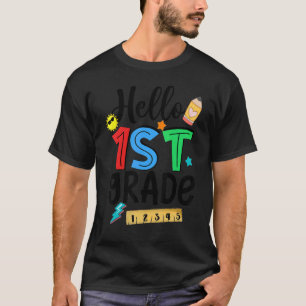 T-shirt Bonjour 1ère Année Bonne Première Journée De L'Ens