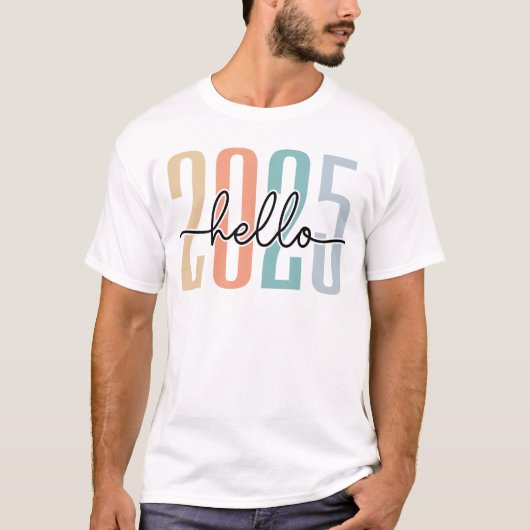 T-shirt Bonjour 2025 (Devant)