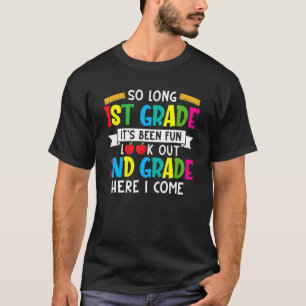 T-shirt Bonjour 2e année Premier élève de la maternelle Re