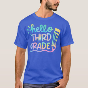 T-shirt Bonjour 3e année Teachers Teachers Teachs Teachers
