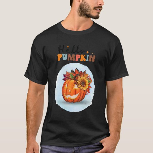 T-shirt Bonjour automne (Devant)