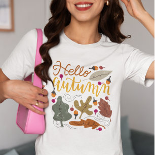 T-shirt Bonjour automne