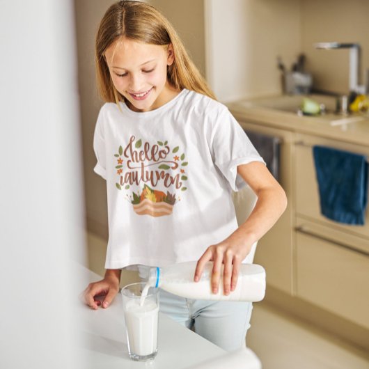 T-shirt Bonjour automne