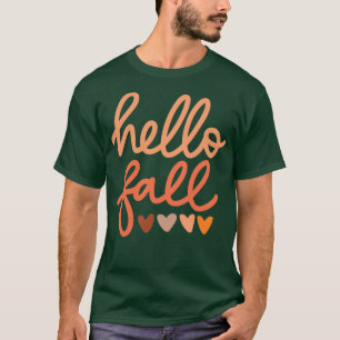T-shirt Bonjour automne2