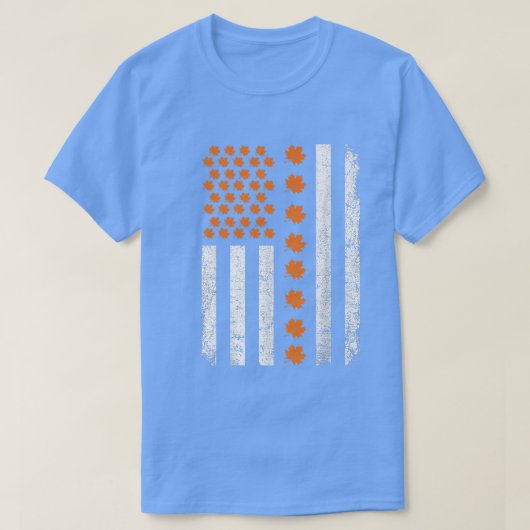 T-shirt Bonjour Automne Feuilles Automne Saison Maples Ame (Design devant)