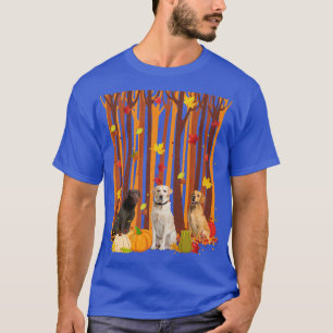 T-shirt Bonjour Automne Labrador Maple Leaf Automne Mens C