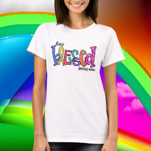 T-shirt bonjour béni mignon maman mot art