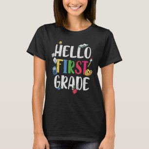 T-shirt Bonjour Cadeau pour la classe de CP pour enfants