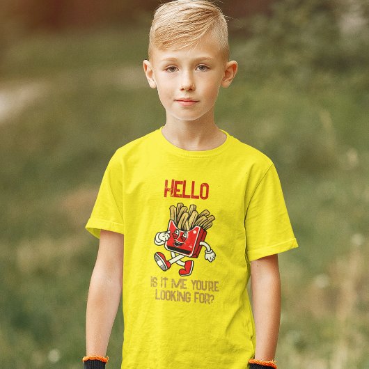 T-shirt Bonjour, c'est moi que tu cherches ?