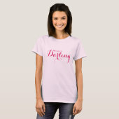T-shirt Bonjour, chérie (Devant entier)