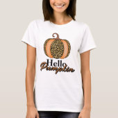 T-shirt Bonjour Citrouille (Devant)