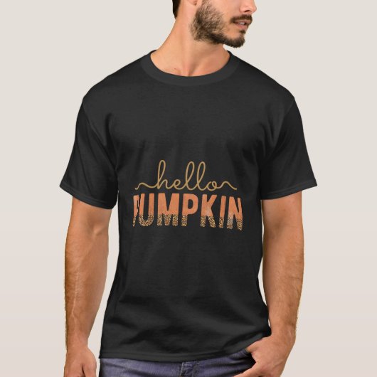 T-shirt Bonjour Citrouille (Devant)