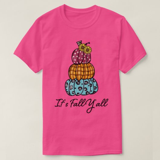 T-shirt bonjour citrouille (Design devant)