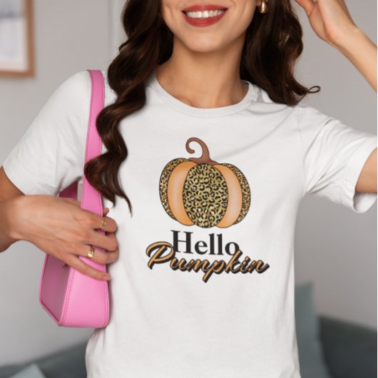 T-shirt Bonjour Citrouille