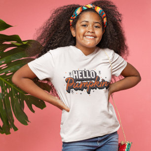 T-shirt Bonjour Citrouille