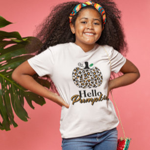 T-shirt Bonjour Citrouille