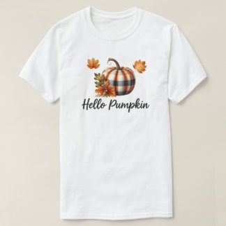 T-shirt Bonjour Citrouille