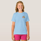 T-shirt Bonjour Citrouille Saison Automne (Devant entier)