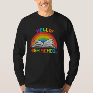 T-shirt Bonjour collège Hello lycée