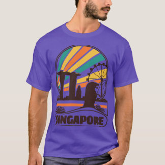 T-shirt bonjour de singapore