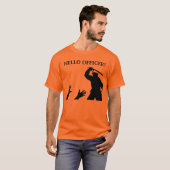 T-shirt Bonjour dirigeant (Devant entier)