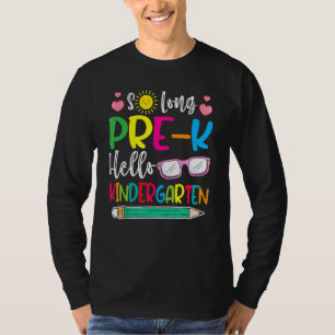 T-shirt Bonjour Enseignant De La Maternelle Étudiante Reto