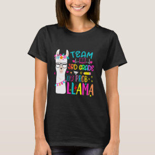 T-shirt Bonjour Équipe de 3e Année 3e Année Premier Jour A