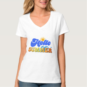 T-shirt Bonjour été