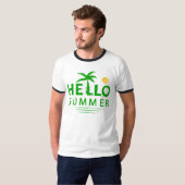 T-shirt Bonjour été (Devant entier)