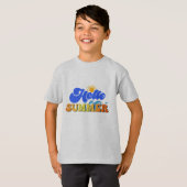 T-shirt Bonjour été (Devant entier)