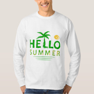 T-shirt Bonjour été