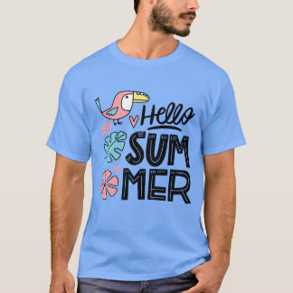 T-shirt bonjour été