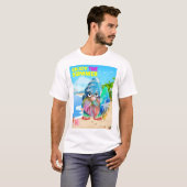 T-shirt Bonjour été (Devant entier)
