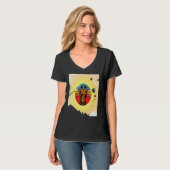 T-shirt Bonjour été (Devant entier)