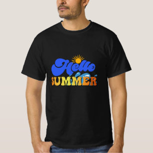 T-shirt Bonjour été