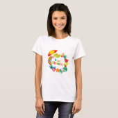 T-shirt bonjour été (Devant entier)