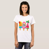 T-shirt Bonjour Été (Devant entier)