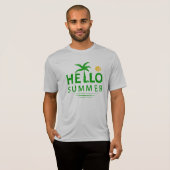 T-shirt Bonjour été (Devant entier)
