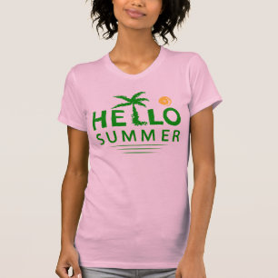 T-shirt Bonjour été