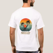 T-shirt bonjour été (Dos)