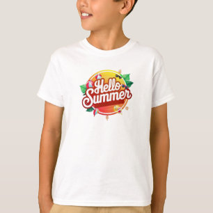 T-shirt bonjour été