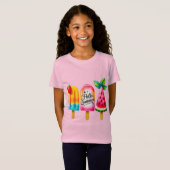 T-Shirt Bonjour été (Devant entier)