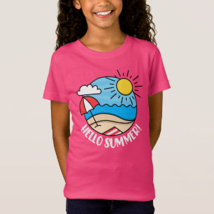 T-Shirt Bonjour été 2